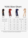 YIJIU Women’s Casual Crew Neck Short Sleeve Belted Jumpsuits Romper Size Large