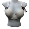 Bali Women's Comfort Revolution Wirefree Bra Size 34DD DF3463 Opaque White Swirl