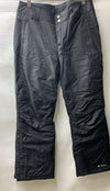 Columbia Snow Pants Womens Medium Black Omni Tech Snowboarding Ski Nylon Black