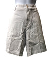 Nautica Men's White Classic Fit Stretch Flat Front Deck Zip-Fly Shorts Size 33W