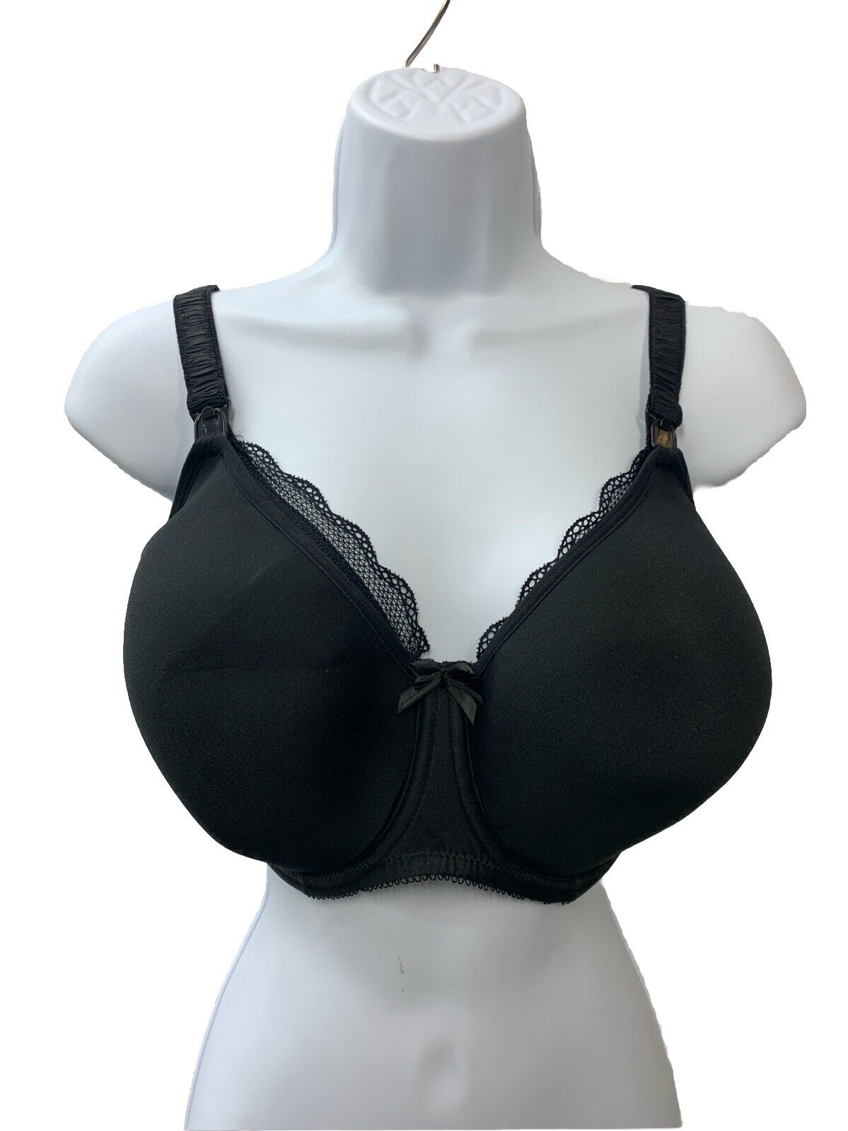 Freya Black Pure Underwire Spacer Moulded Lace Nursing AA1581BLK Bra Size 30K