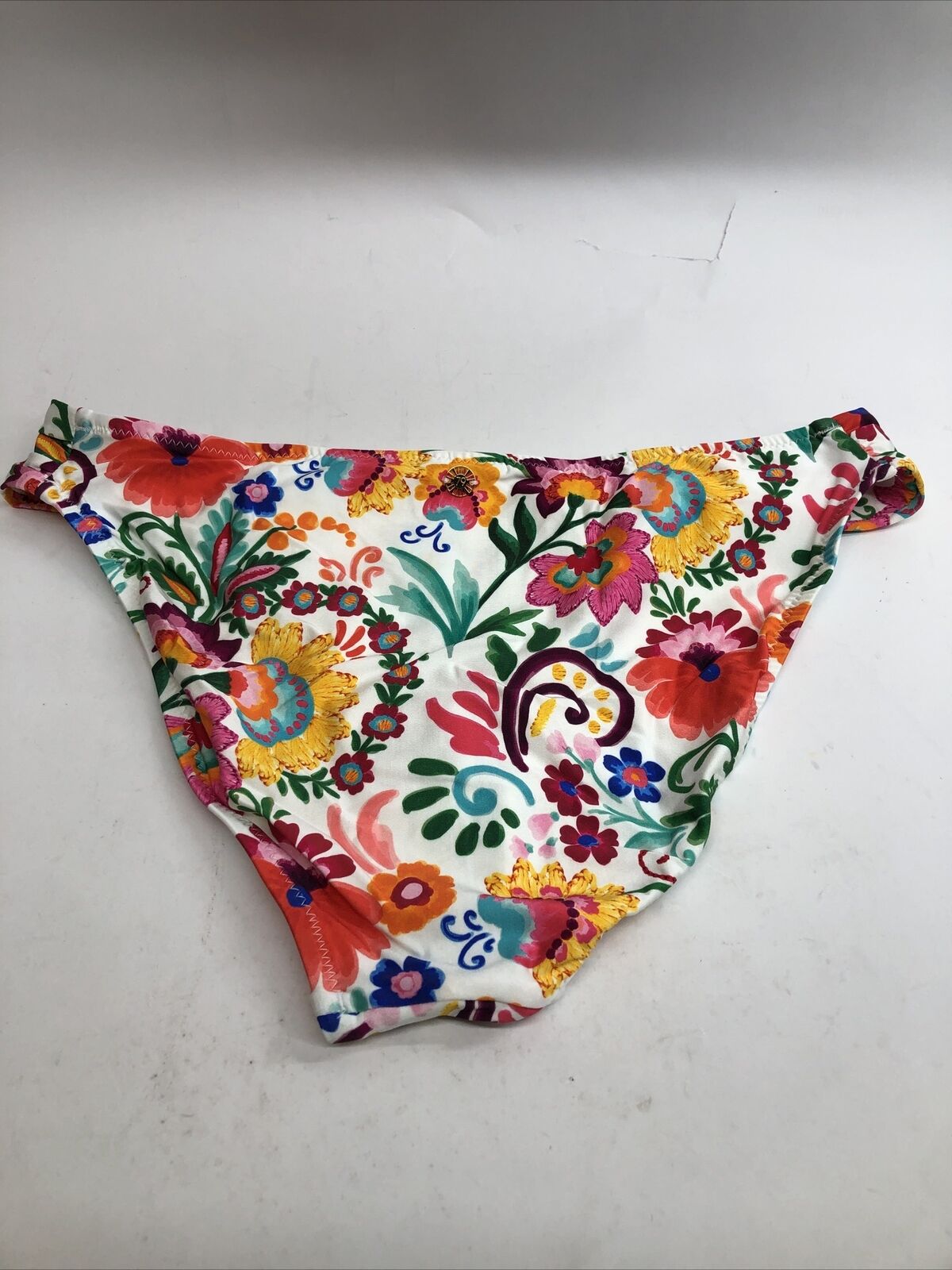 Sunshine 79 Tankini SwimsuitTop Women’s Size 14 Floral Halter Padded Swimwear