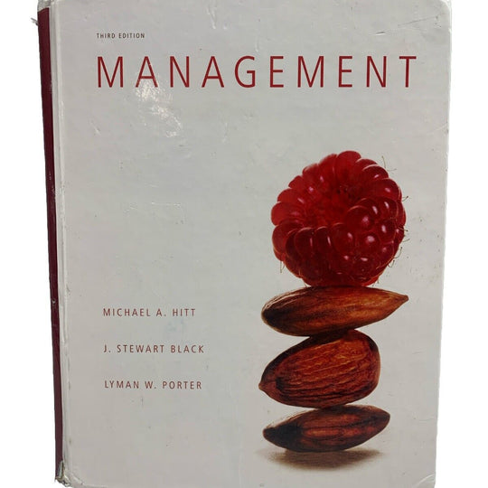 Management 3rd Edition Hardcover By Hitt, Michael A. Stewart, Lyman - Acceptable