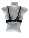 Maidenform One Fab Fit Underwire Modern Demi Bra Convertible Straps Black Sz 34A