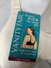 Vanity Fair 71380 Women's Beauty Back Full Figure Wirefree Bra Size 42B White