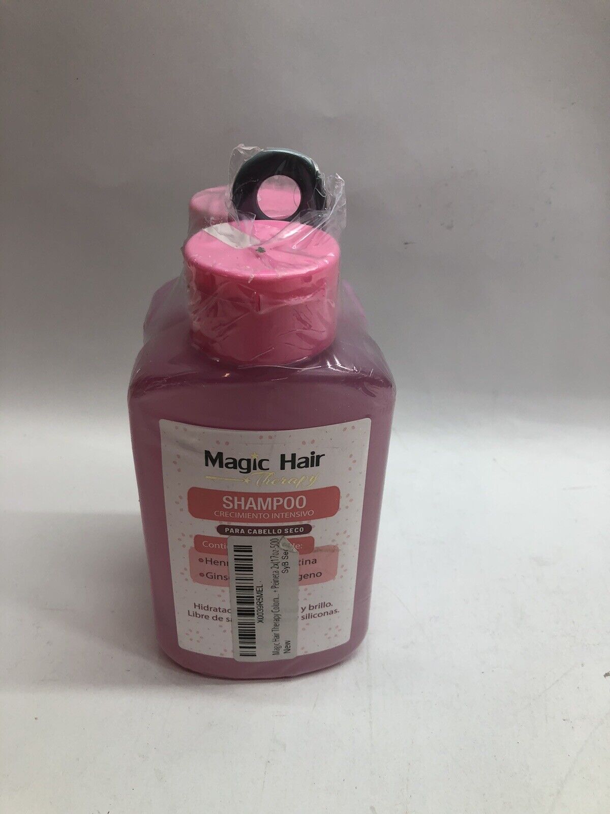 Magic Hair Crecimiento Intensivo Para Cabello Seco Kit + Peineta 2x(17oz-500mL)