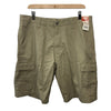 Wrangler Authentics Men's Classic Relaxed Fit Cargo British Khaki Twill Size 34