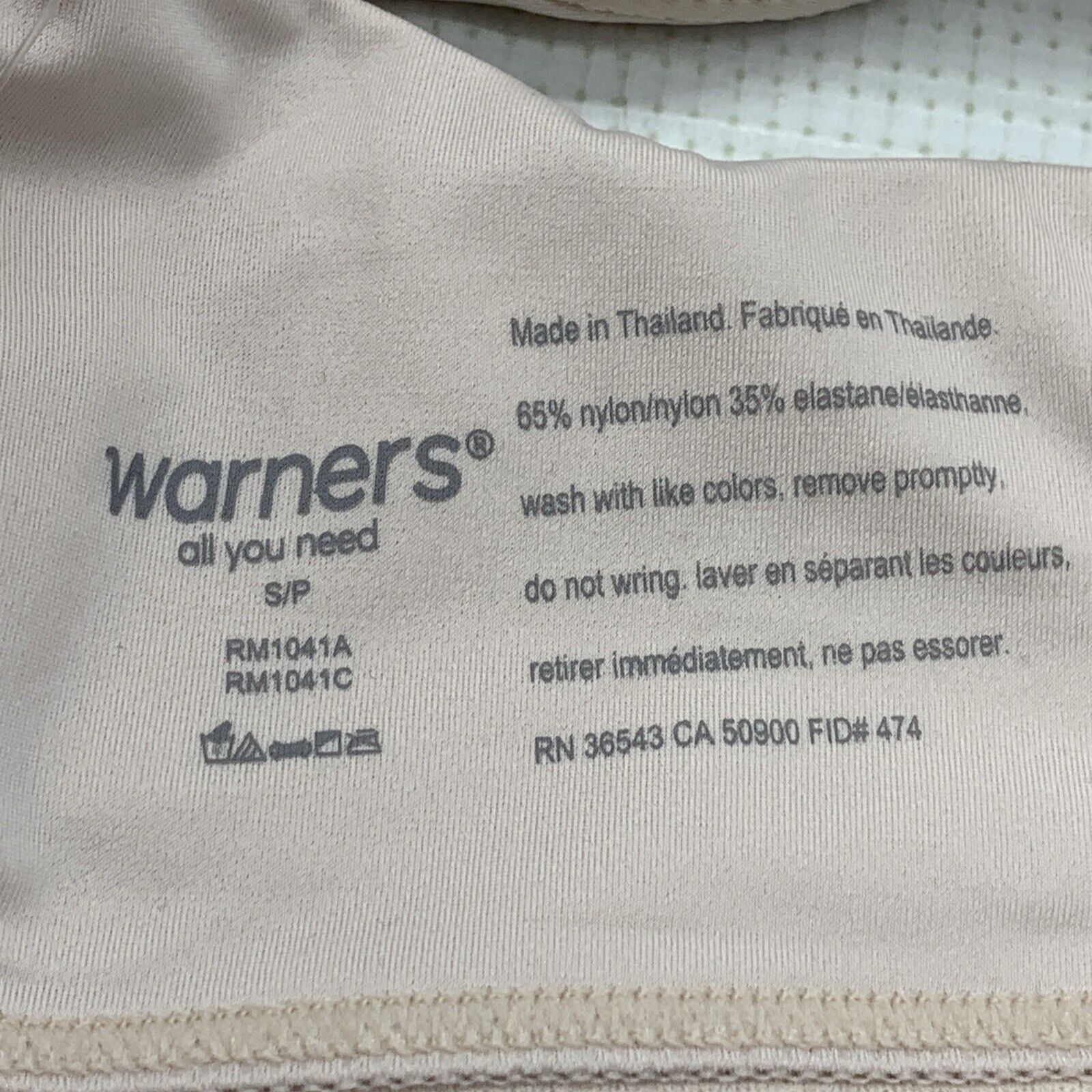 Warners Cloud 9 Smooth Invisible Wireless Lined Comfort Bra Nude RM1041A Size S