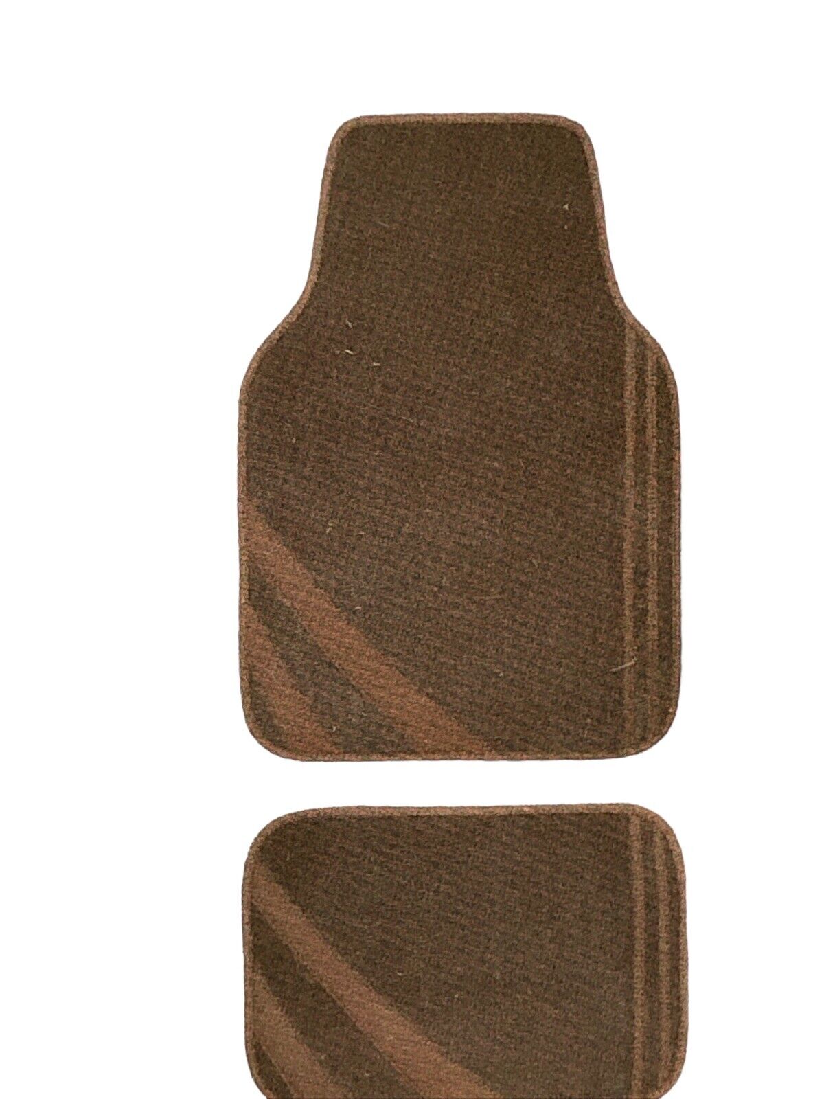 Combo Set of Car Truck Van SUV Floor Mats Liner Catpet Protection Tan - 4 Pack