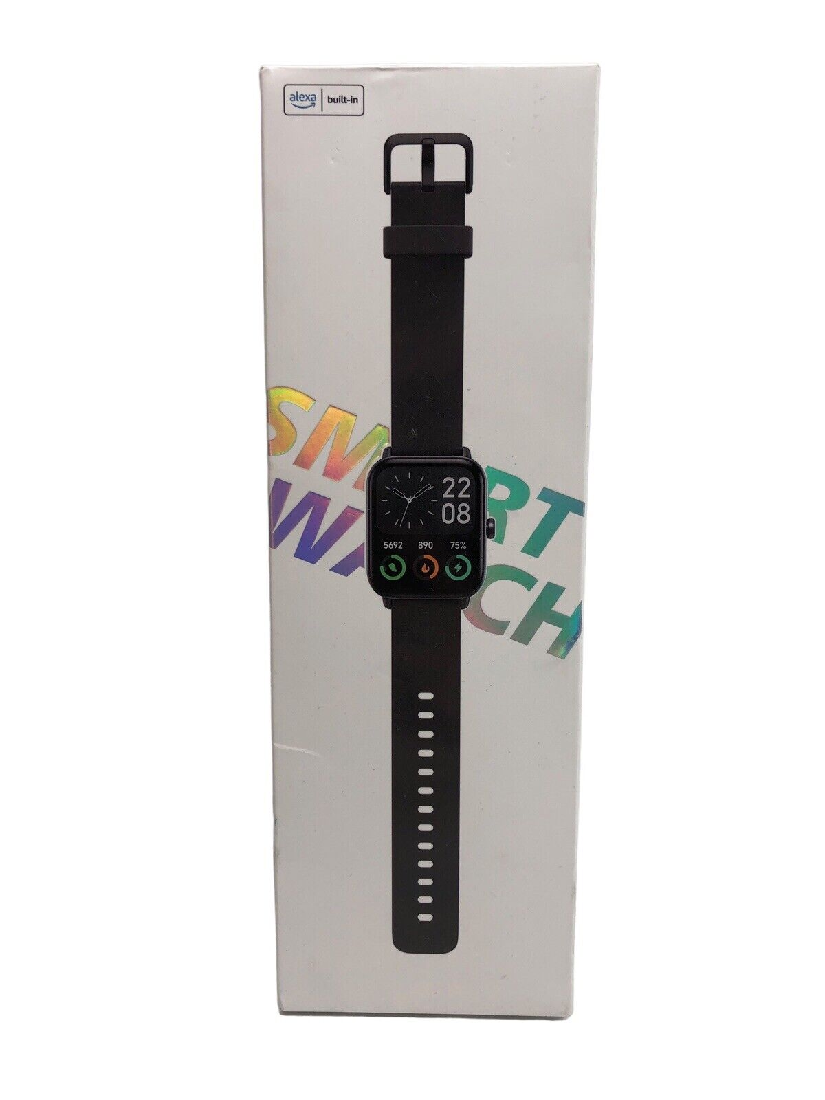 IDW19 Smart Watch Women Black Waterproof Heart Color Display Blood Oxygen Alexa