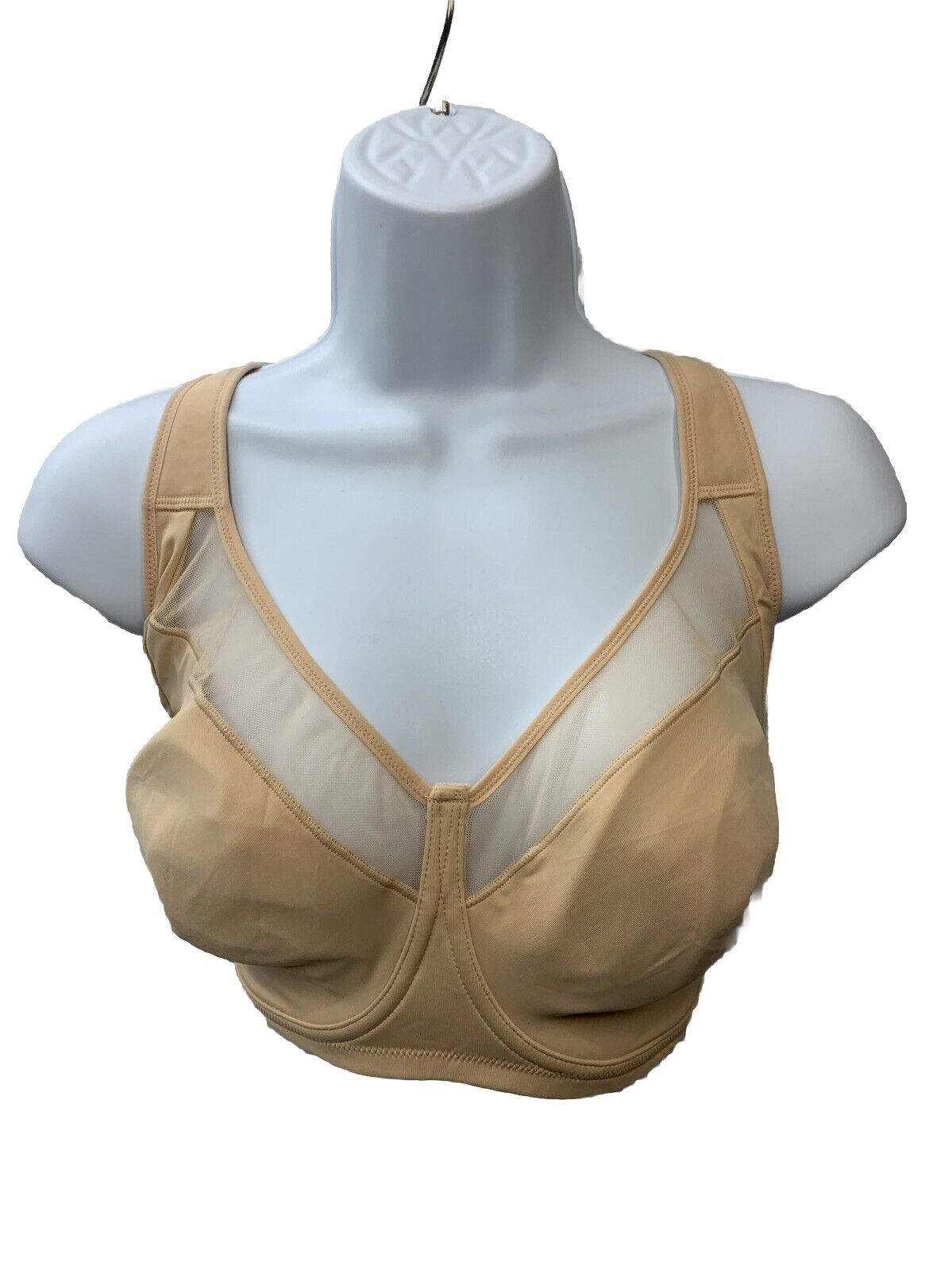 DELIMIRA Minimizer Bra Beige Full coverage Unlined Support Style W686 Size 38DD