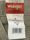 Wrangler Authentics Men's Classic Relaxed Fit Cargo British Khaki Twill Size 34