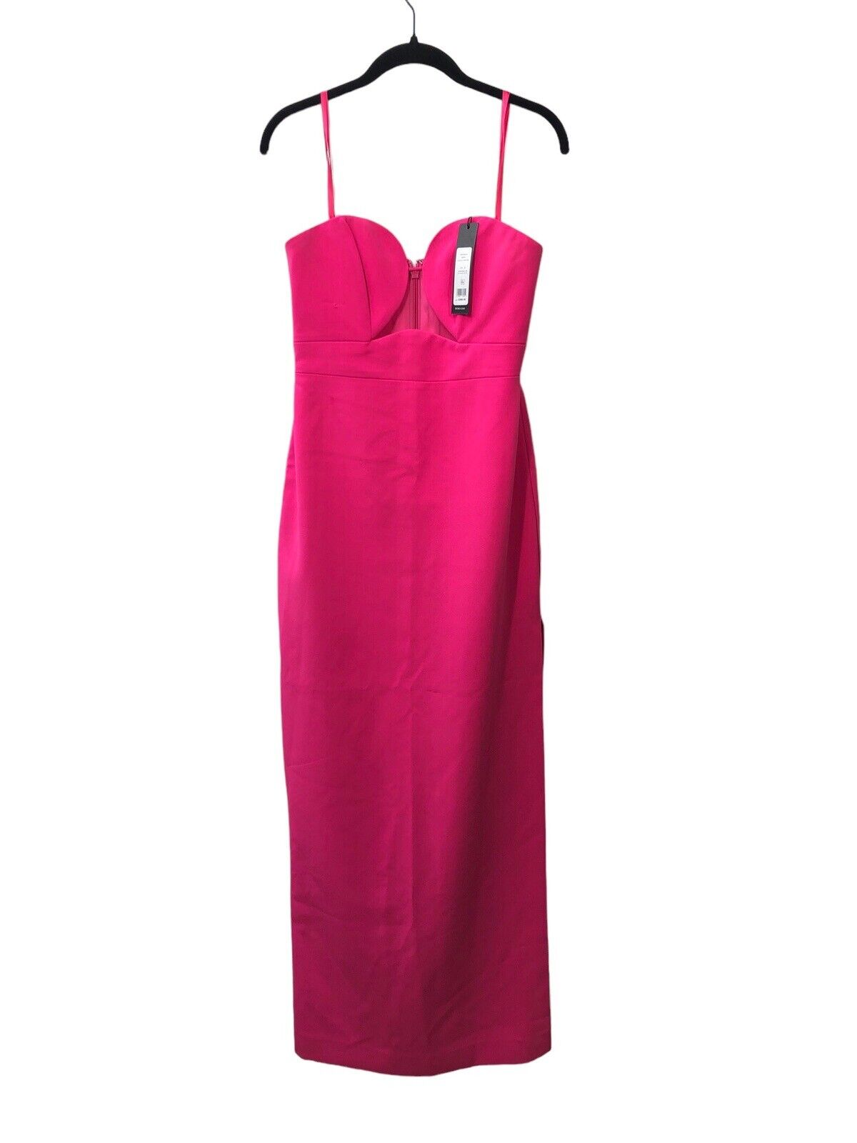 BCBGMAXAZRIA Women's Formal Strapless Long MX01D45 Evening Dress Size 6 Pink