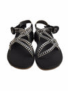 Chaco Women's Sandal ZCLOUD X Style JCH107982 Panel Black Size 5 Buckle Open Toe