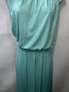 KOH KOH Sexy Sleeveless Summer Formal Gown Formal Dress Light Mint Green Sze 4XL