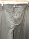 Dickies Women's Flat Front Stretch Twill Long Pant Desert Black Size 24 Regular