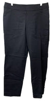 Briggs New York Millennium Slimming Pull-on Ankle Long Pant Womens Size 8 Black