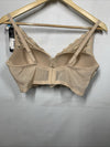 Maidenform Pure Comfort Lightly Lined Convertible Lace Bralette Beige Size 38C