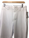 CHAMPRO Men's Standard Adult Triple Crown Open Bottom Long Pant White Size M