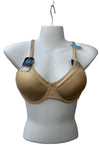 Bali DF3439 Women's One Smooth U Ultra Neckline Underwire Bra Nude 34C Opaque