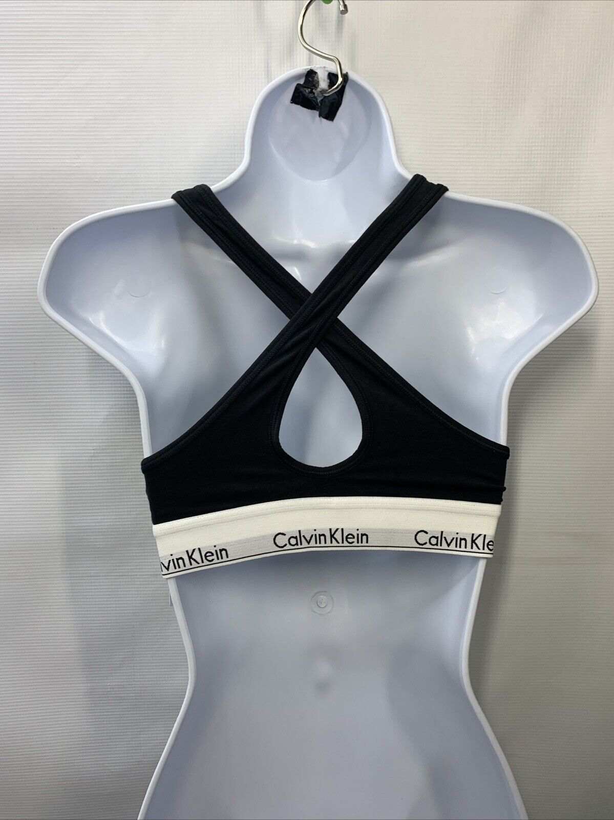 CALVIN KLEIN Modern Cotton Padded Molded Black Lift Bralette Bra Womens Size M