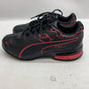 Puma Tazon 6 193611-01 Womens Black Red Athletic Shoes Size 9 Lace-up Sneaker