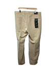 BOSS Men's Tapered Fit Cotton Blend Trousers Size 40 Long Pants Beige 50495487