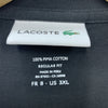 Lacoste Men's Short Sleeve Crew Neck Pima Cotton Jersey T-Shirt Size 3XL Black