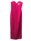 BCBGMAXAZRIA Women's Formal Strapless Long MX01D45 Evening Dress Size 6 Pink