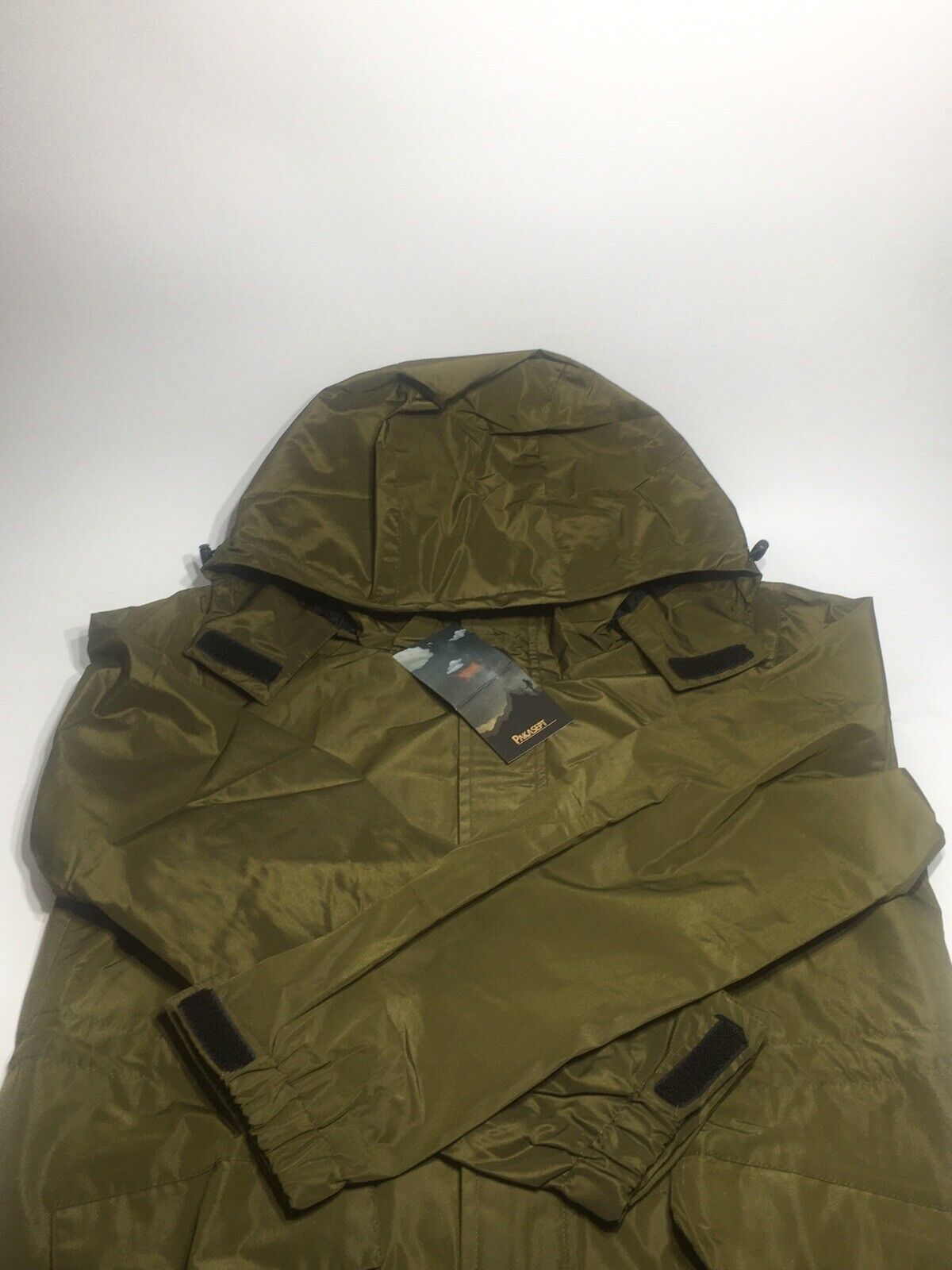 Pakasept Waterproof Jacket Olive Medium