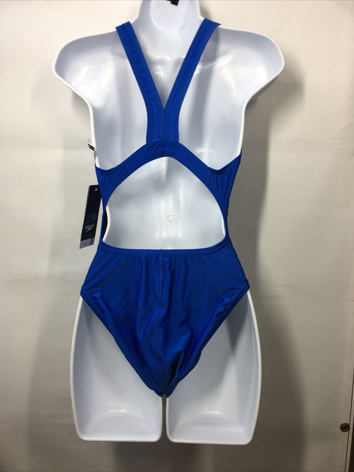 Ibiza Blue Speedo Super Proback One Piece Pro LT Swimsuit Bathing Size 10/36 Blu