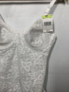 Bali Women's 8L10 Lace 'N Smooth Shaping Body Briefer White Size 38B Body Shaper