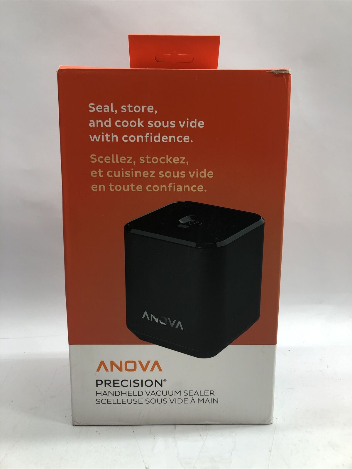 Anova Culinary Precision Port Precision Handheld Vacuum Portable Sealer Black