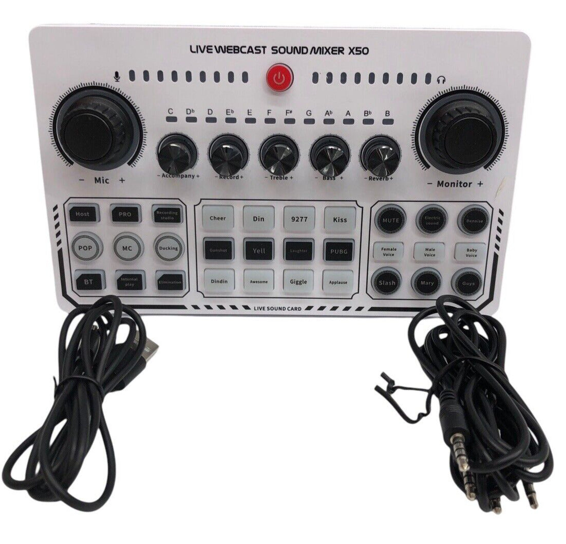 Sound Board Voice Changer for Sound Effects Board for Voice Chat Streaming