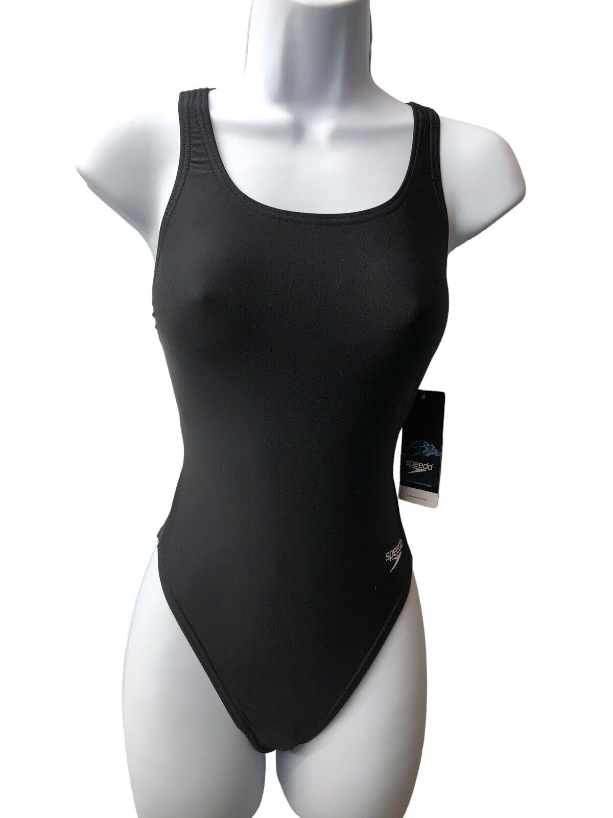 Speedo Women's Swimsuit One Piece Prolt Super Pro Solid Adult, Black, Size 30