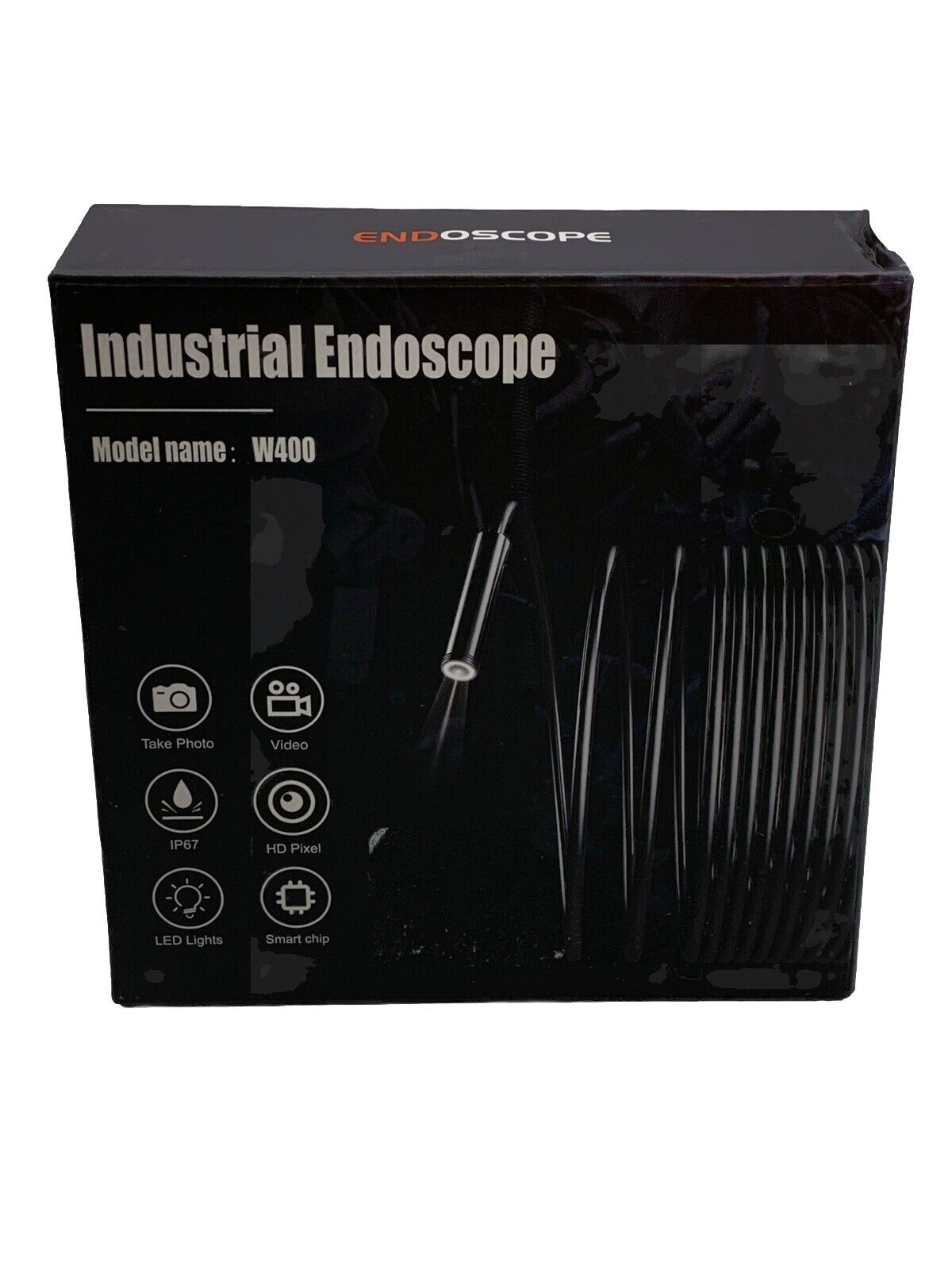 Endoscope Camera with Light, 1920P HD Borescope Tools W400 Led Lights HD Pixel