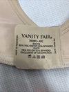 Vanity Fair Beauty Back Smoothing Full Figure Minimizer Bra 76080 Size 40C Beige