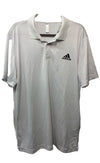 adidas Men's Entrada 22 Polo Shirt Size L White Short Sleeve 131489653 Collared