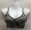 Motherhood Maternity Gray Seamless Nursing Bra Size Medium 98422-04 Full Coverag