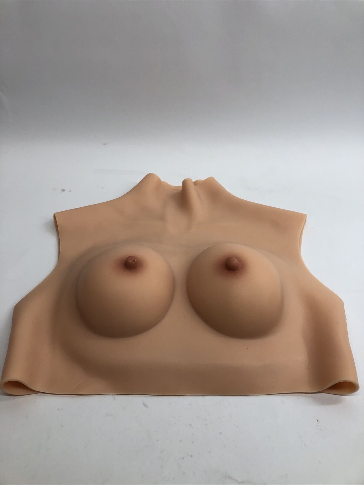 Crossdresser Breast Forms Realistic Silicone Fake Boobs Breast Plates Size B