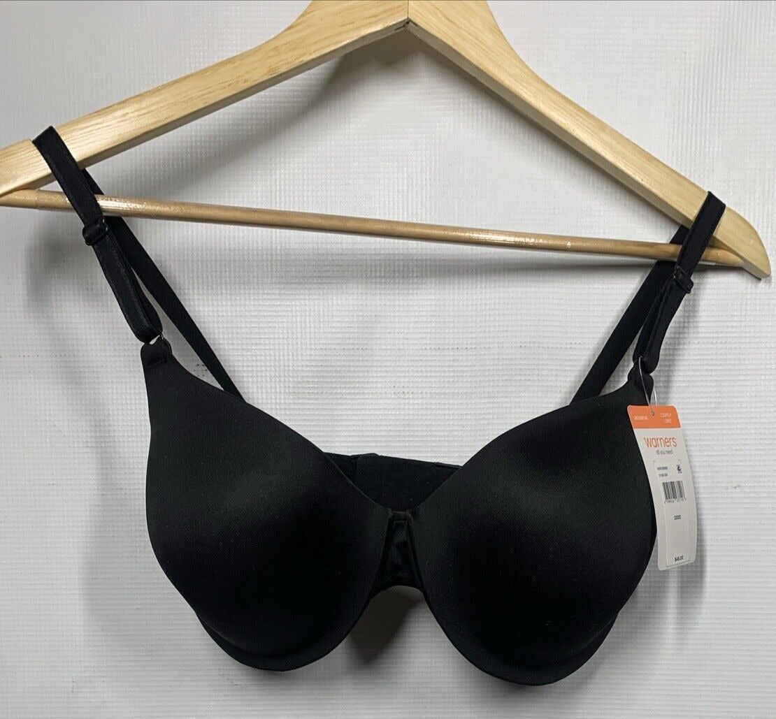 Warner's Women's Cushioned Underwire Lightly Lined T-Shirt Bra 01593 Size 32DD