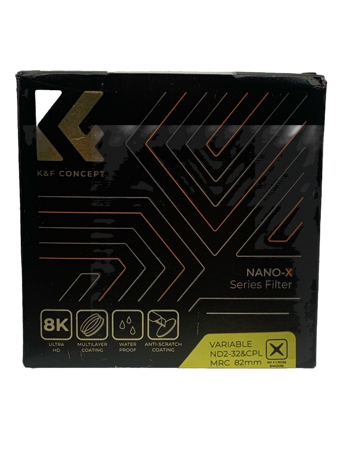 K&F Concept Nano X Series 82mm Variable ND2-32 & CPL  Mrc Filter Waterproof