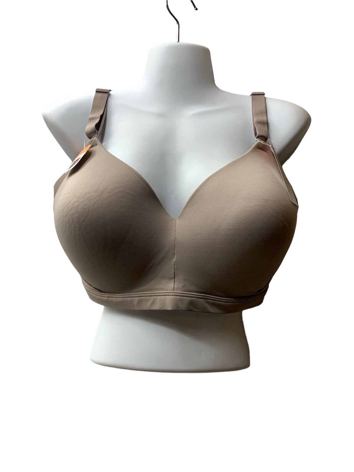 Warner's Women's 2XL No Side Effects Underarm Smoothing Comfort Wireless Bra