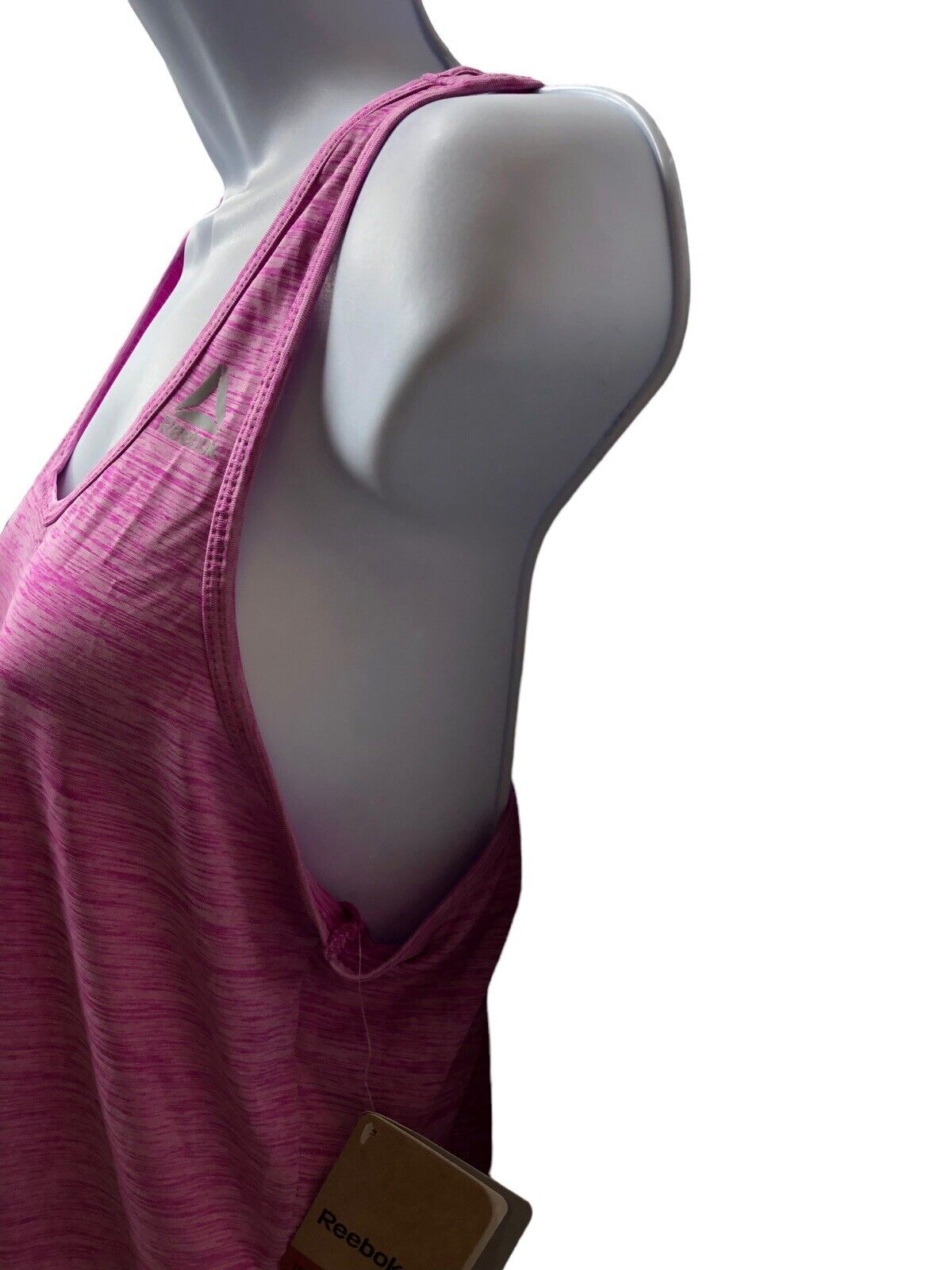 Reebok Womens Singlet Racerback Tank Top Pink Sze Small Sleeveless REW191TX05018