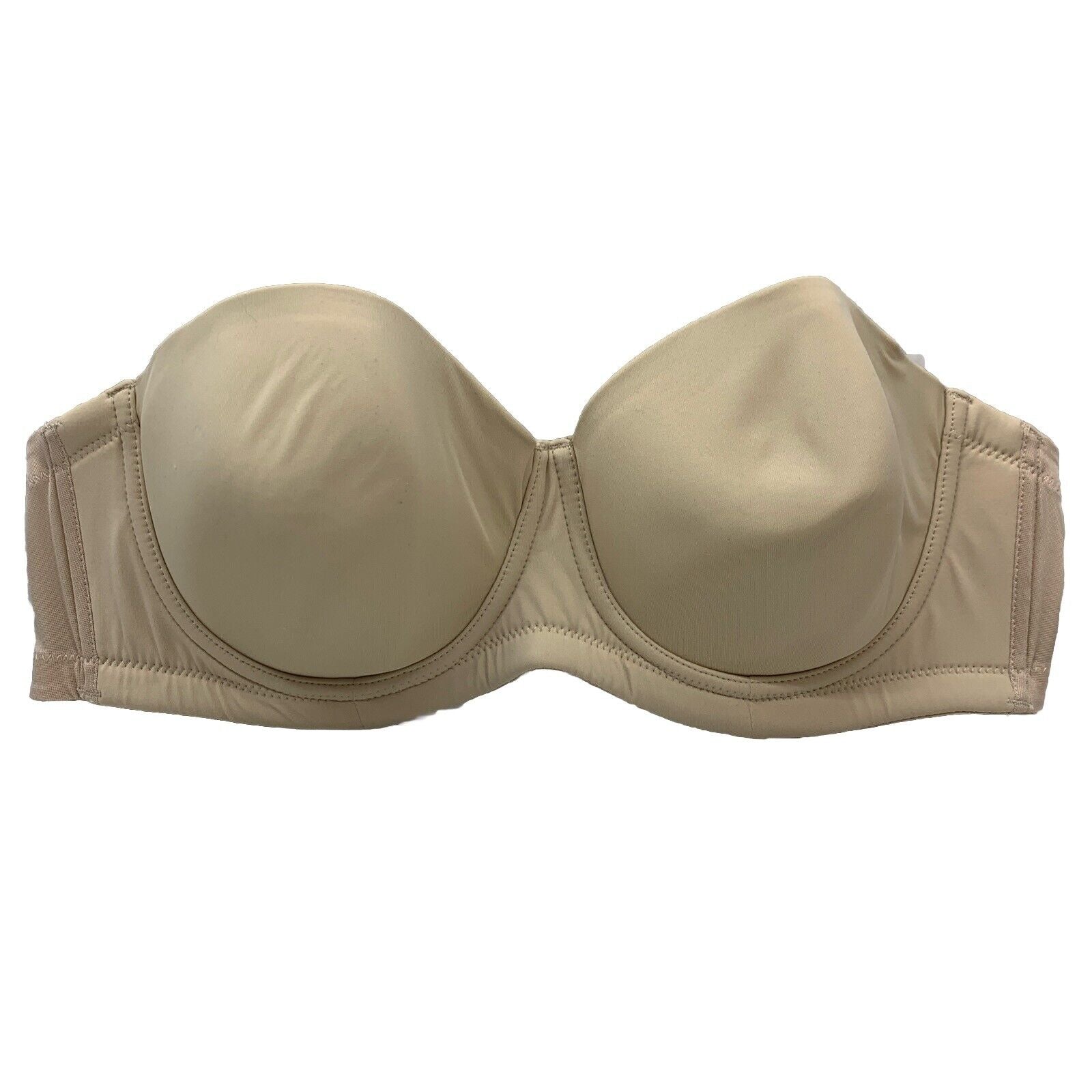 Women's Red Carpet Strapless Convertible Bra Size 34DD Underwired 854119 Beige