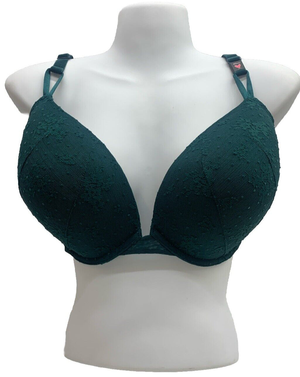 Victoria’s Secret Women's Push Up Bra Size 40DD Green ST11210825 Underwired