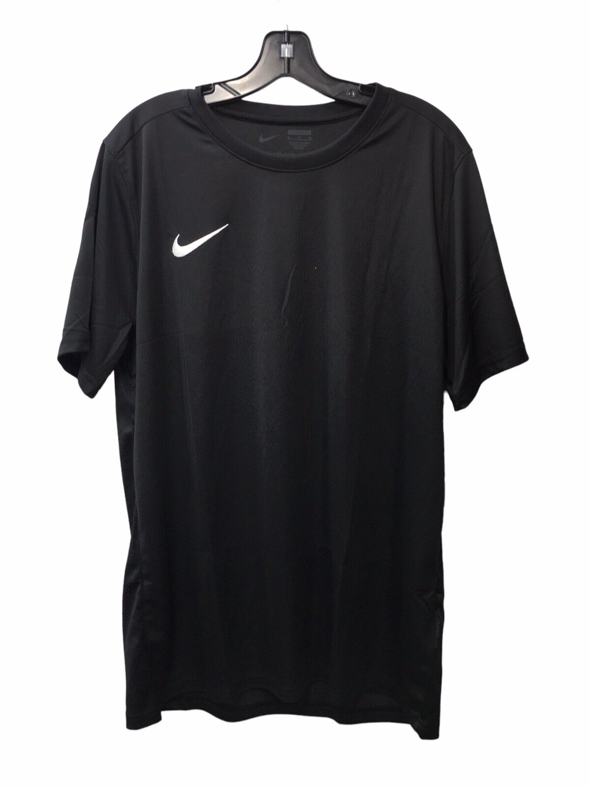 Men's Nike SS Jersey Shirt BV6708-010 Black Football Futbol Soccer Dri Fit XL