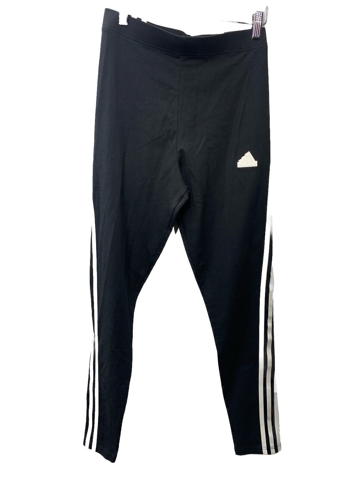 adidas Future Icon W FI 3-Stripes Leggings Women's Long Pant Size M Black HT4713