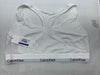 Calvin Klein Unlined Bralette F3785-100 XL White Lightweight Wirefree Pull-on