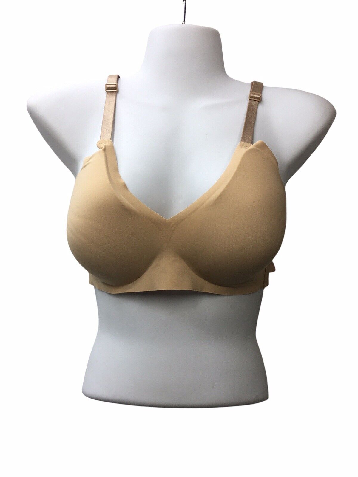 TRUE BODY 14937 Boost Convertible Lace Bra Wireless 14937 Opaque Size L Beige